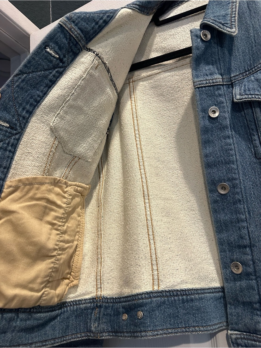 rag & bone Classic Light Blue Denim Jean Jacket - Picture 3 of 4